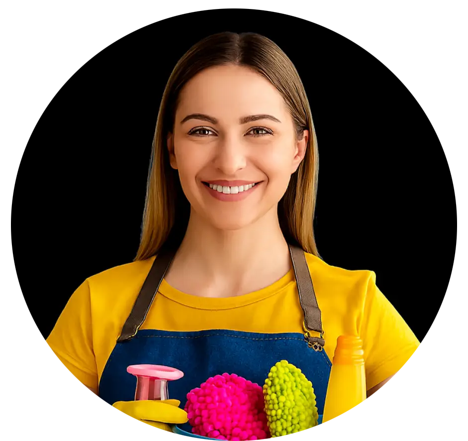 Love Is Clean House cleaning professional at work